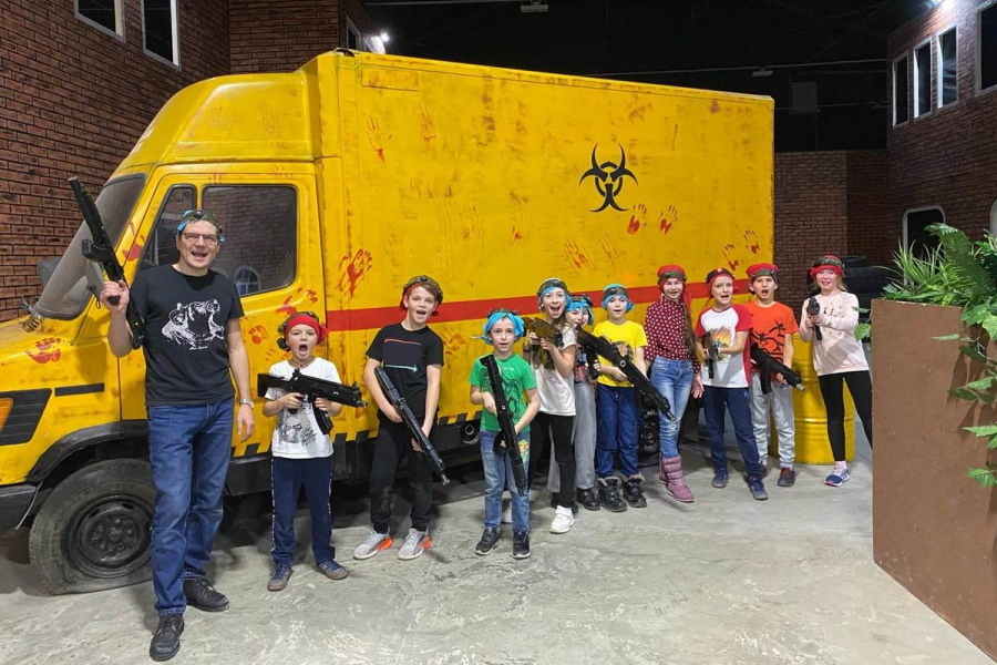 Квест в реальности Лазертаг от компании Сталь Квест в реальности Лазертаг от компании Сталь